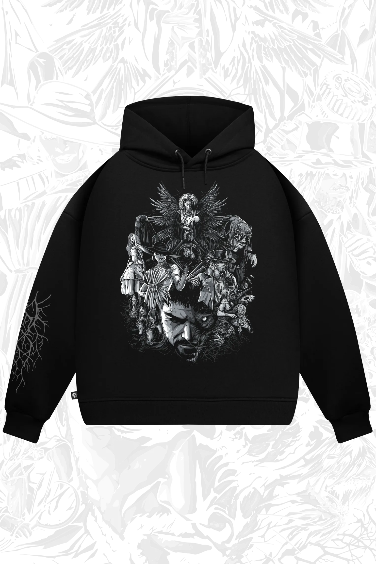 Оверсайз худи The Village (Деревня) 1